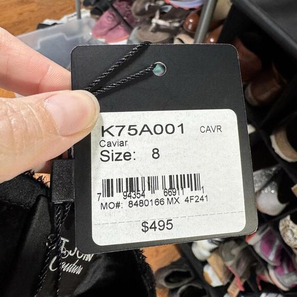 St. John skirt womens 8 black tweed knit pencil modest career office workwear - Picture 4 of 6